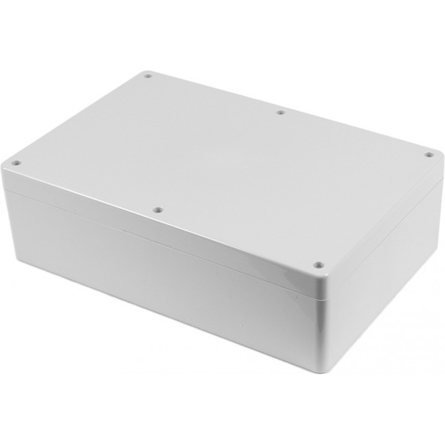 1554XGY, Enclosures, Boxes, & Cases General Enclosure - Grey/Grey Lid - 11.8 x 7.8 x 3.5in - ABS - N4X