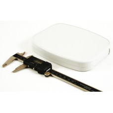 1599TABMGY, 1599 Series Grey Flame Retardant ABS Handheld Enclosure, , IP54, 170 x 135 x 27mm