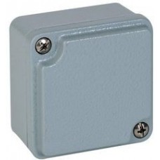 402502, Metal Enclosure 65x65x40mm Die-Cast Aluminium Grey IP67