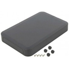 PF13-3-19D, PF Series Grey ABS Enclosure, IP40, Grey Lid, 190 x 125 x 25mm