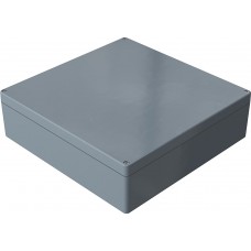 02414012, Polyester Standard Series Grey Glass Fibre Reinforced Polyester Enclosure, IP66, IK08, Grey Lid, 405 x 400 x 121mm