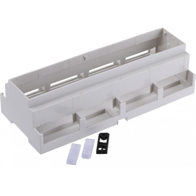 CNMB/12/2, Modular Enclosure Enclosure Type CNMB Series , 210 x 58 x 90mm, Polycarbonate DIN Rail Enclosure