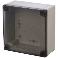 PC 125/75 HT ENCLOSURE, Universal housing MNX 130x75x130mm Light Grey / Smoked Grey Polycarbonate IP67