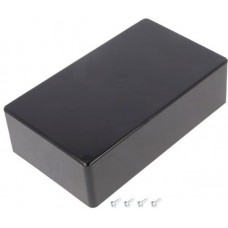 ABS enclosure, (L x W x H) 160 x 95 x 45 mm, black (RAL 9004), COFFER A/7.9