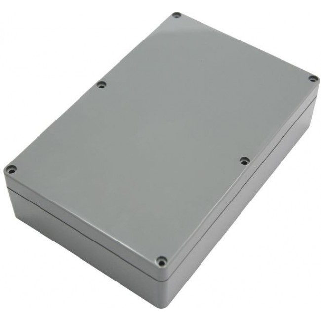 RND 455-00212, RND Series Dark Grey ABS Enclosure, IP65, Dark Grey Lid, 222 x 146 x 55mm