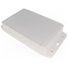 1555HF17GY, Box Polycarbonate Gray Cover Included 7.086" L x 4.723" W (179.98mm x 119.96mm) X 1.465" (37.21mm)